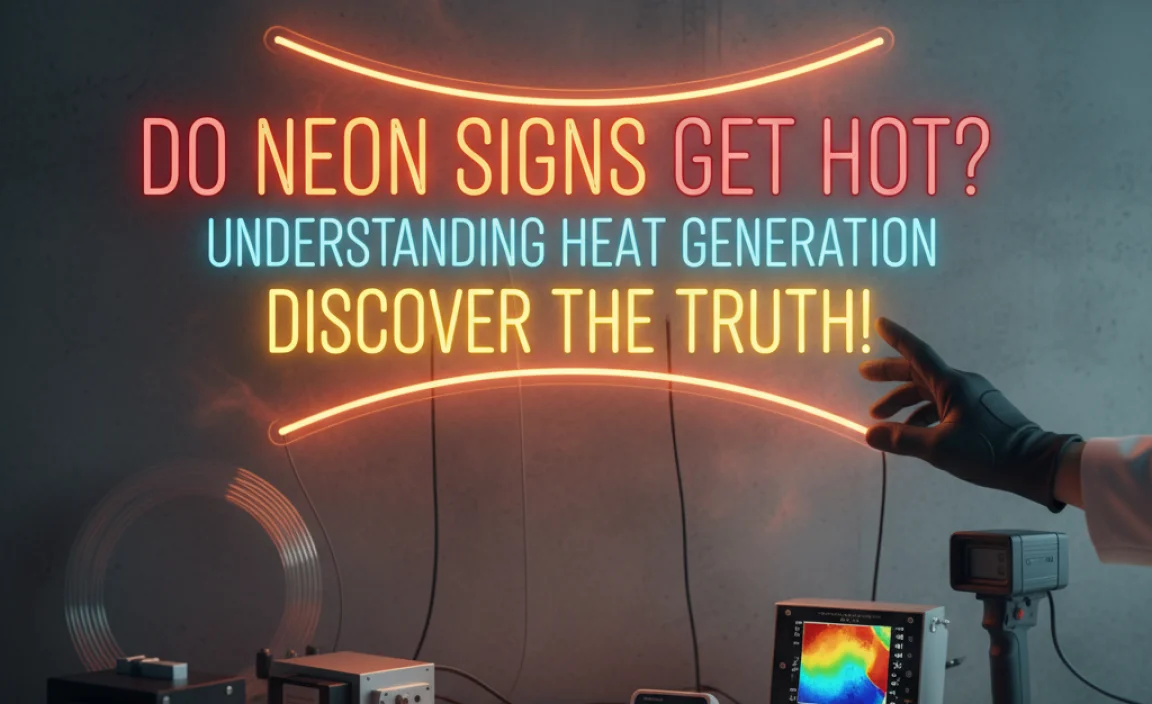 Do Neon Signs Get Hot? Understanding Heat Generation In Neon Signs