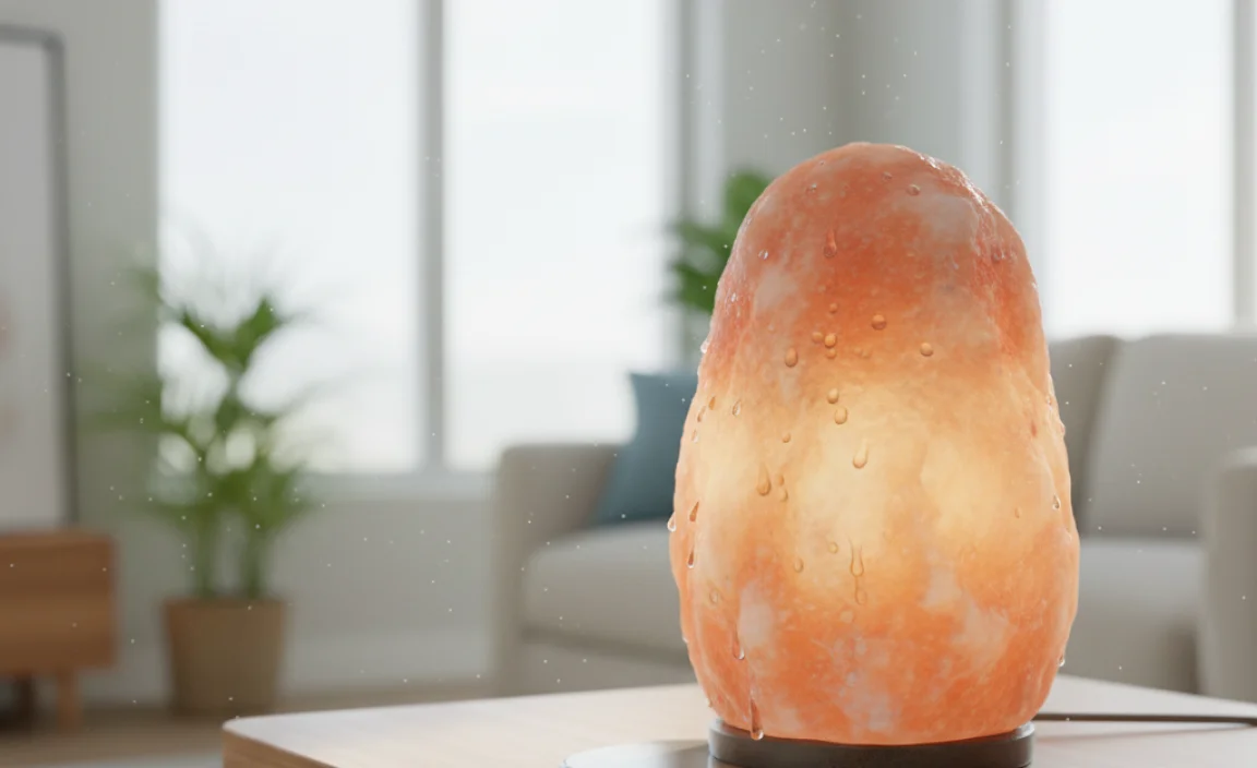 Do Salt Lamps Sweat? Understanding Their Unique Properties