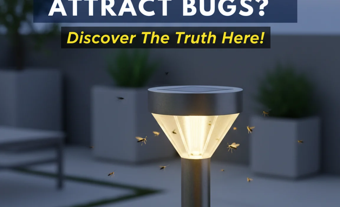 Do Solar Lights Attract Bugs? Discover The Truth Here!