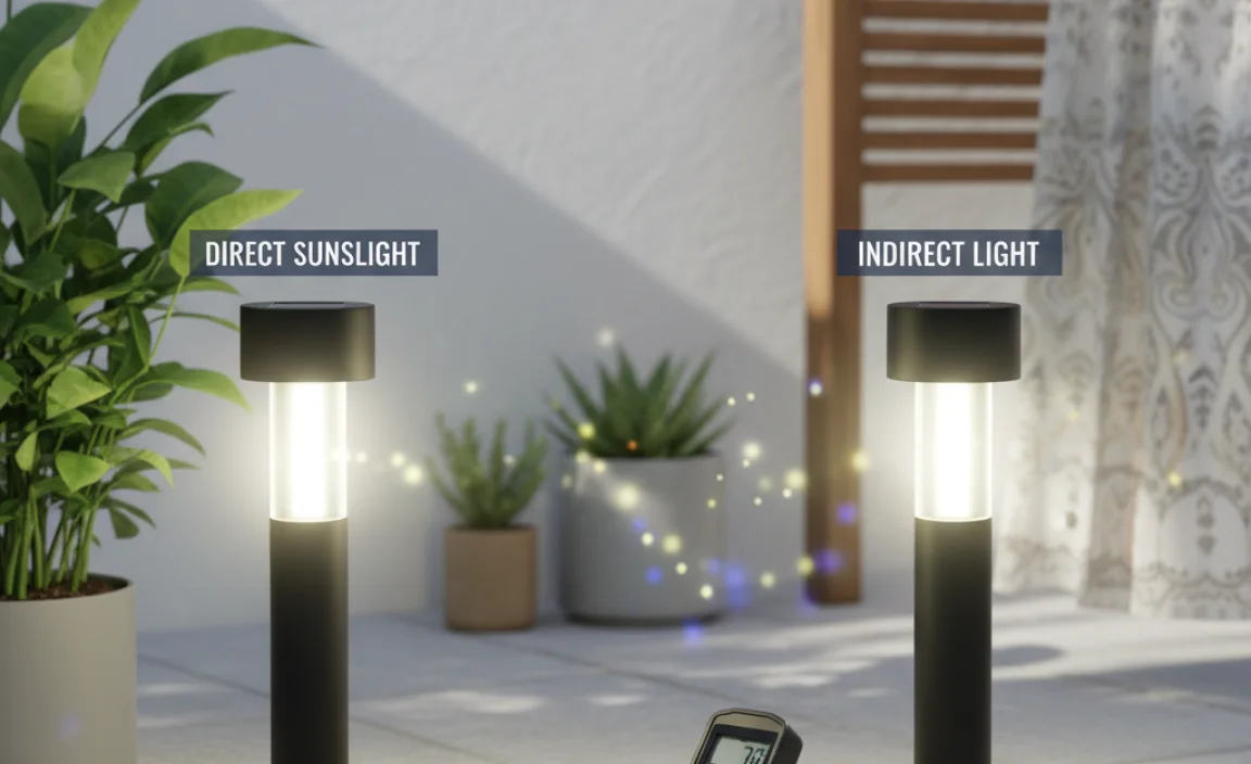 Do Solar Lights Need Direct Sunshine To Function Properly?