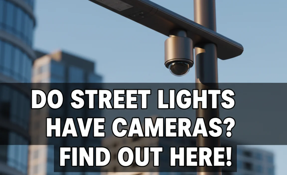 Do Street Lights Have Cameras? Find Out Here!