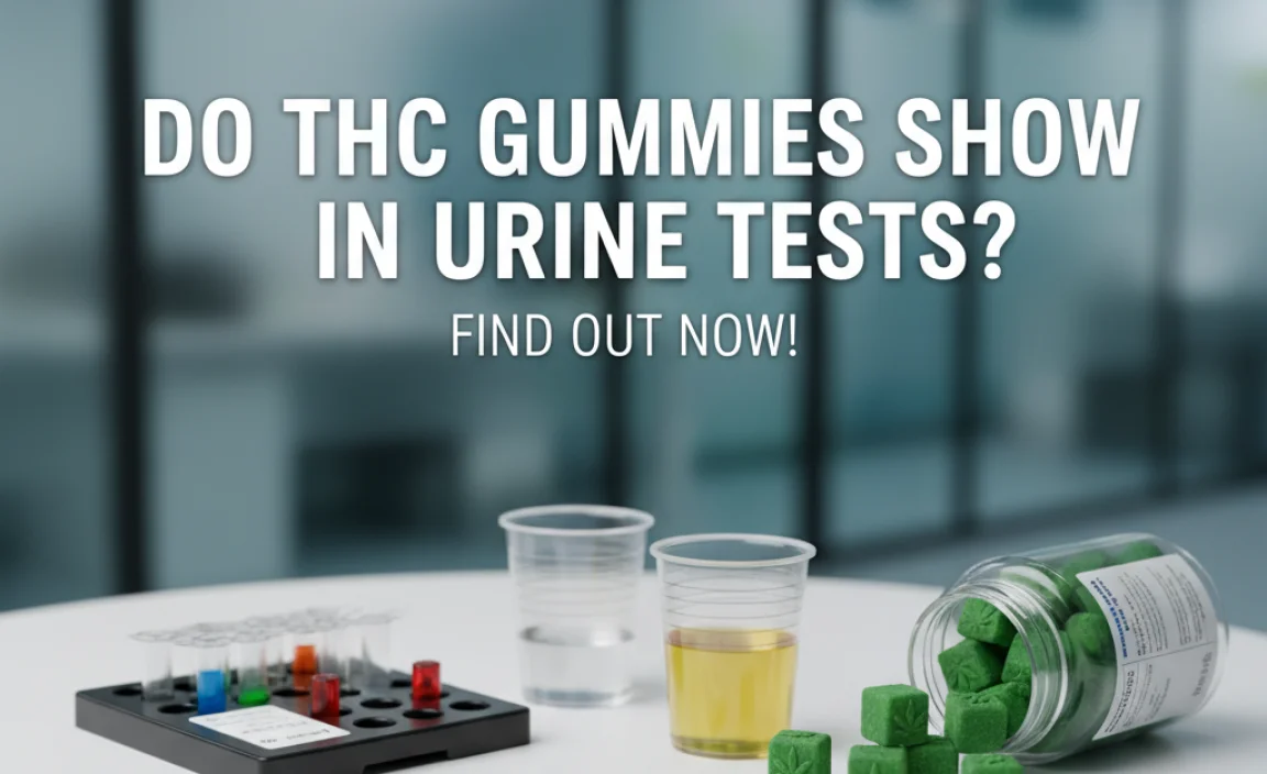 Do Thc Gummies Show In Urine Test? Find Out Here!