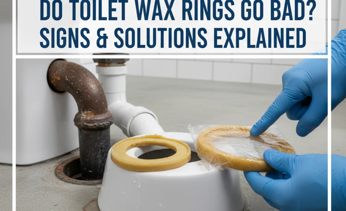 Do Toilet Wax Rings Go Bad? Signs And Solutions Explained