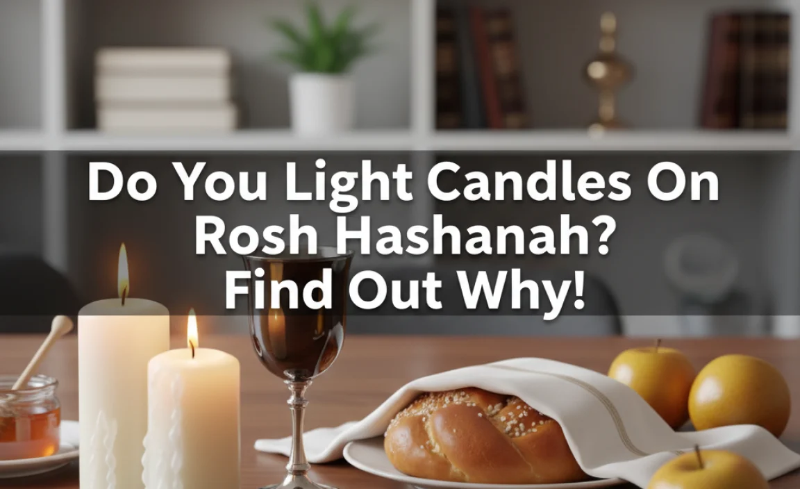 Do You Light Candles On Rosh Hashanah? Find Out Why!