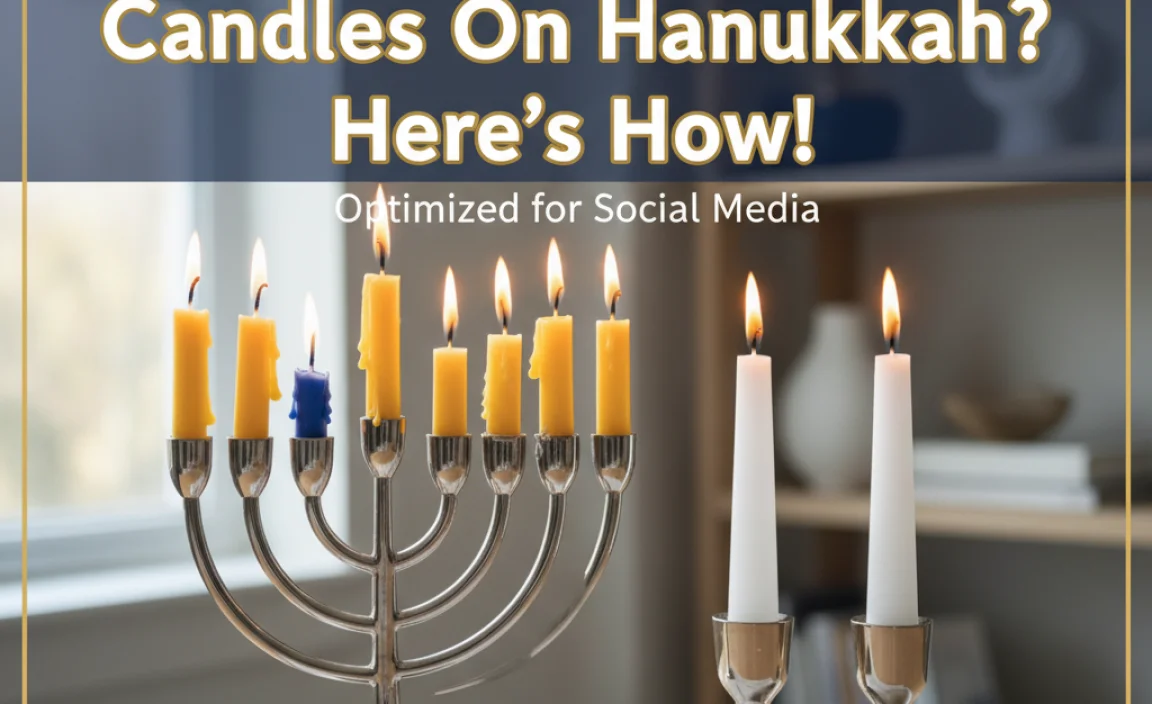 Do You Light Shabbat Candles On Hanukkah? Here’S How!