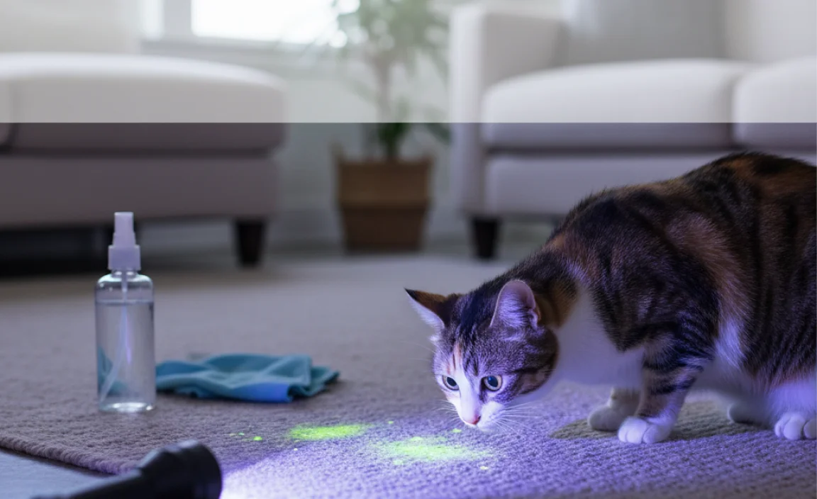 Does Black Light Show Cat Urine?