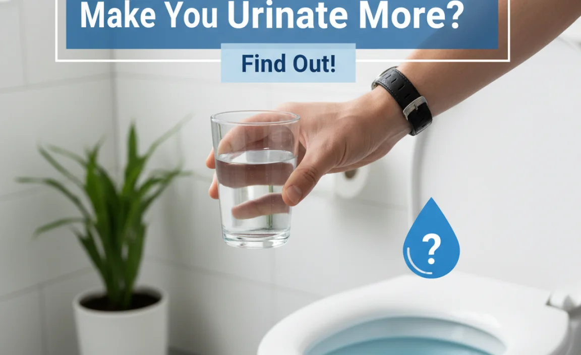Does Drinking Water Make You Urinate More? Find Out!
