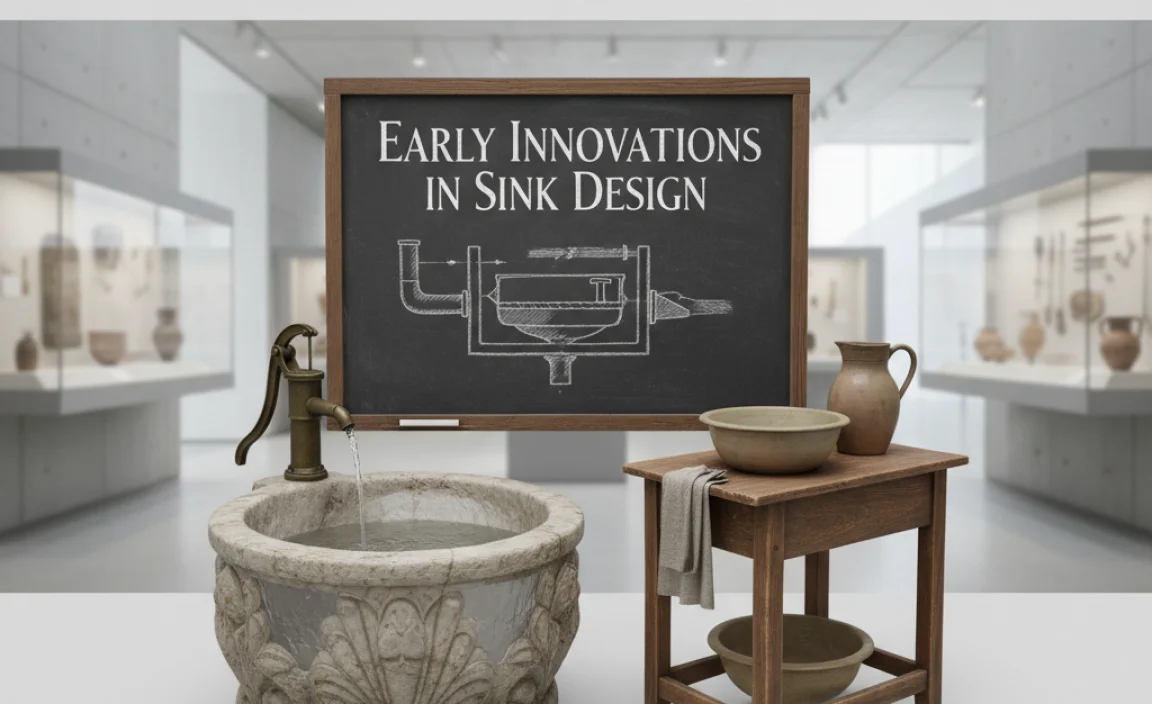 Early Innovations in Sink Design