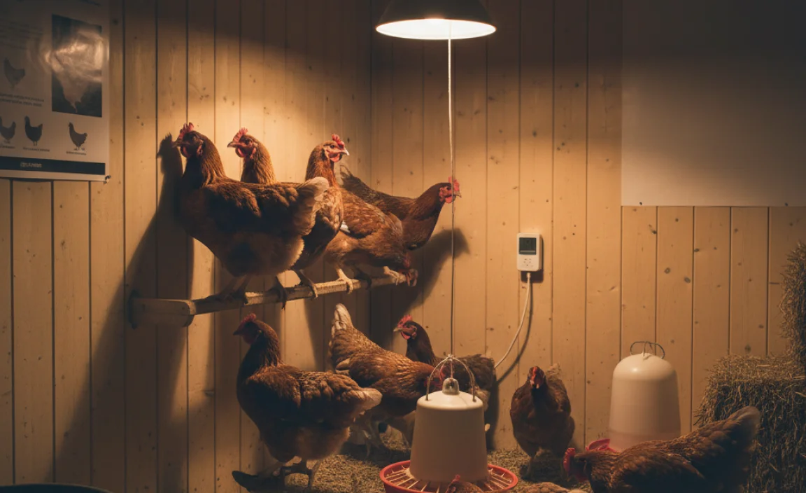 Effects of Artificial Light on Chickens