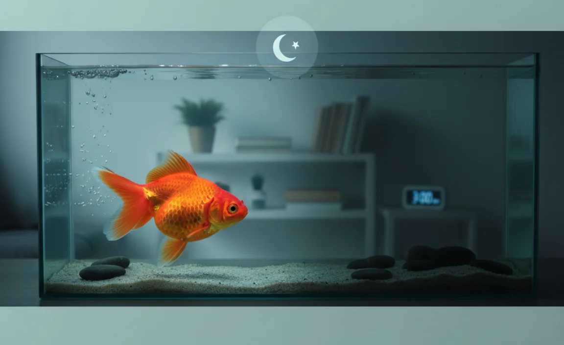 Effects of Light on Goldfish Behavior