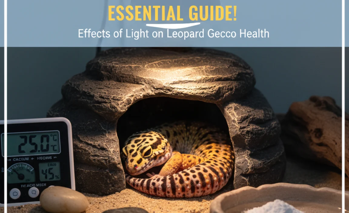 Effects of Light on Leopard Gecko Health
