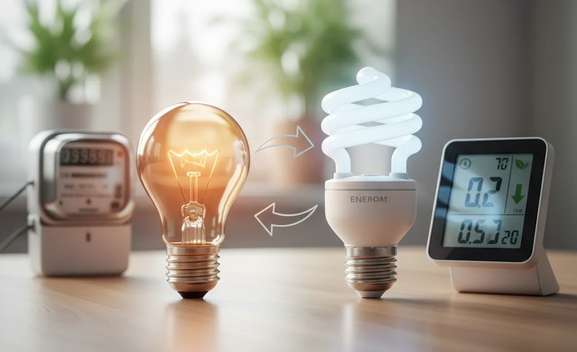 Energy Efficiency of LED Light Bulbs