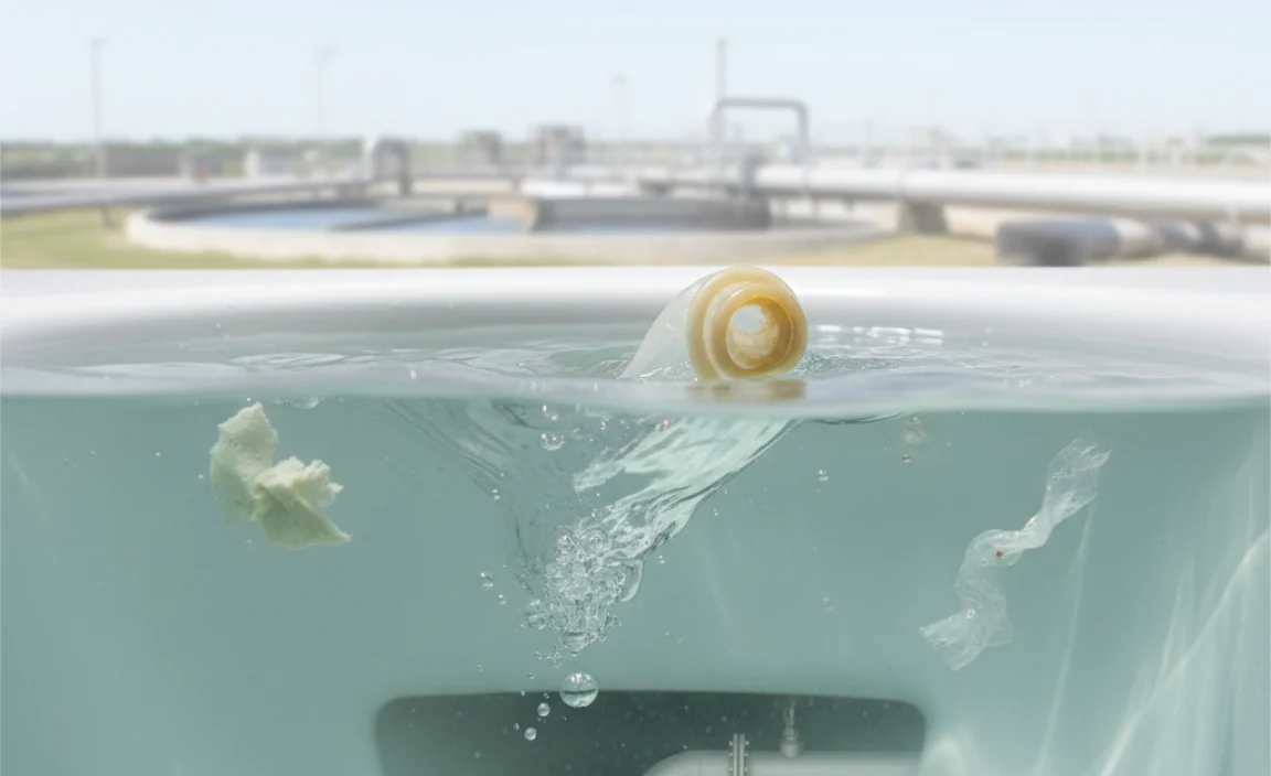 Environmental Impact of Flushing Condoms