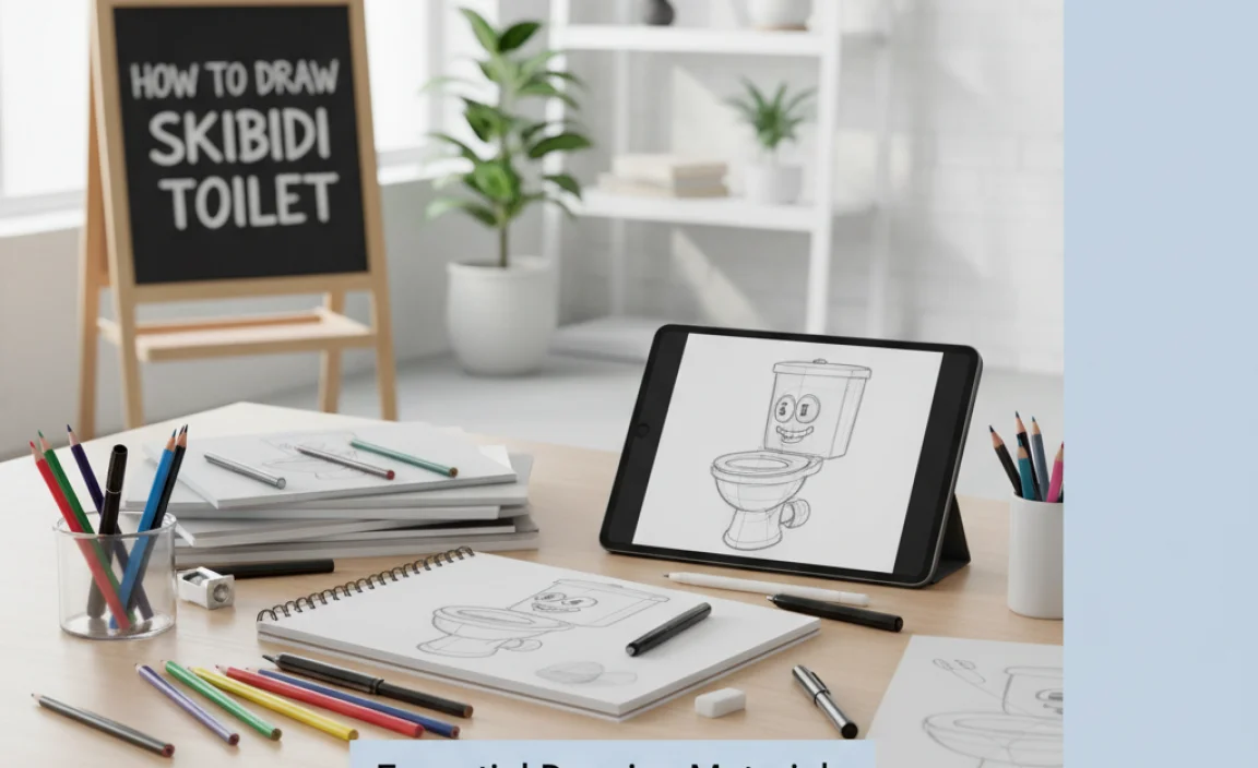 Essential Drawing Materials