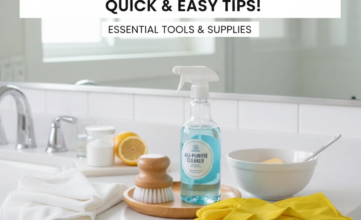 Essential Tools and Supplies for Cleaning