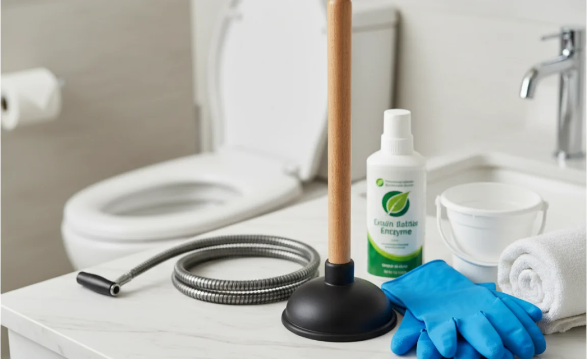 Essential Tools for Unclogging