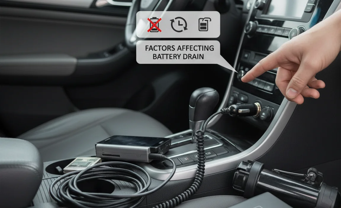 Factors Affecting Battery Drain