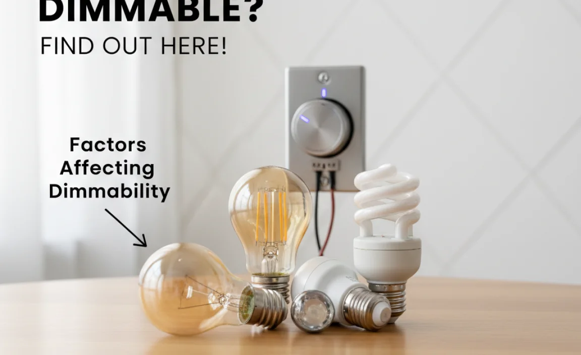 Factors Affecting Dimmability