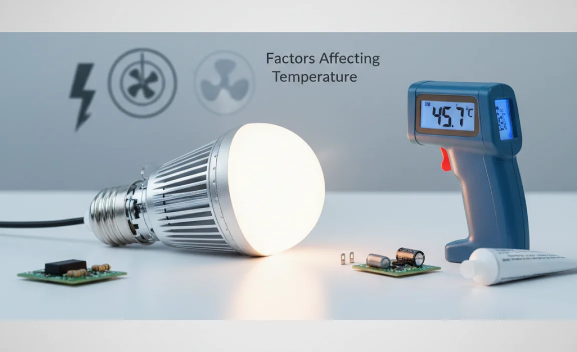 Factors Affecting Temperature of LED Bulbs