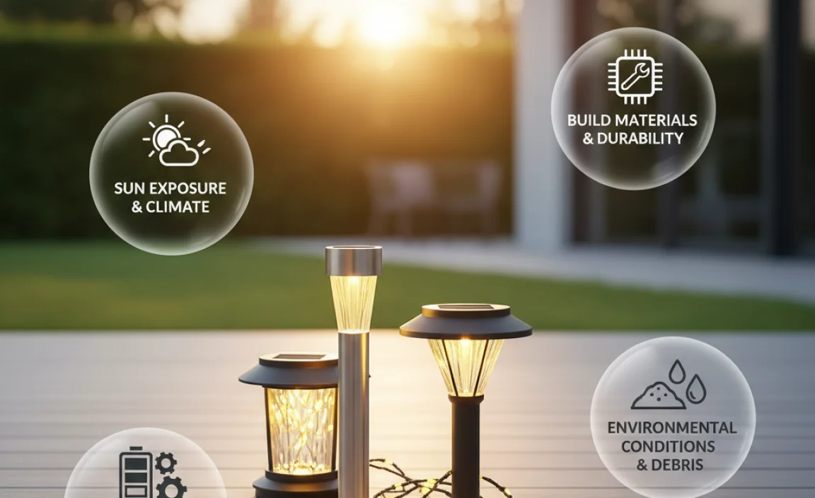 Factors Affecting the Lifespan of Solar Lights