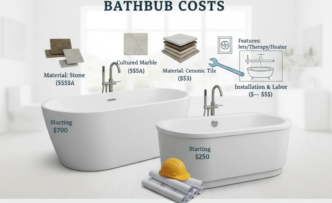 Factors Influencing Bathtub Costs