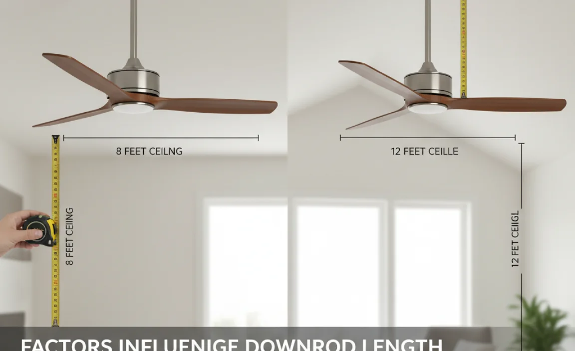 Factors Influencing Downrod Length