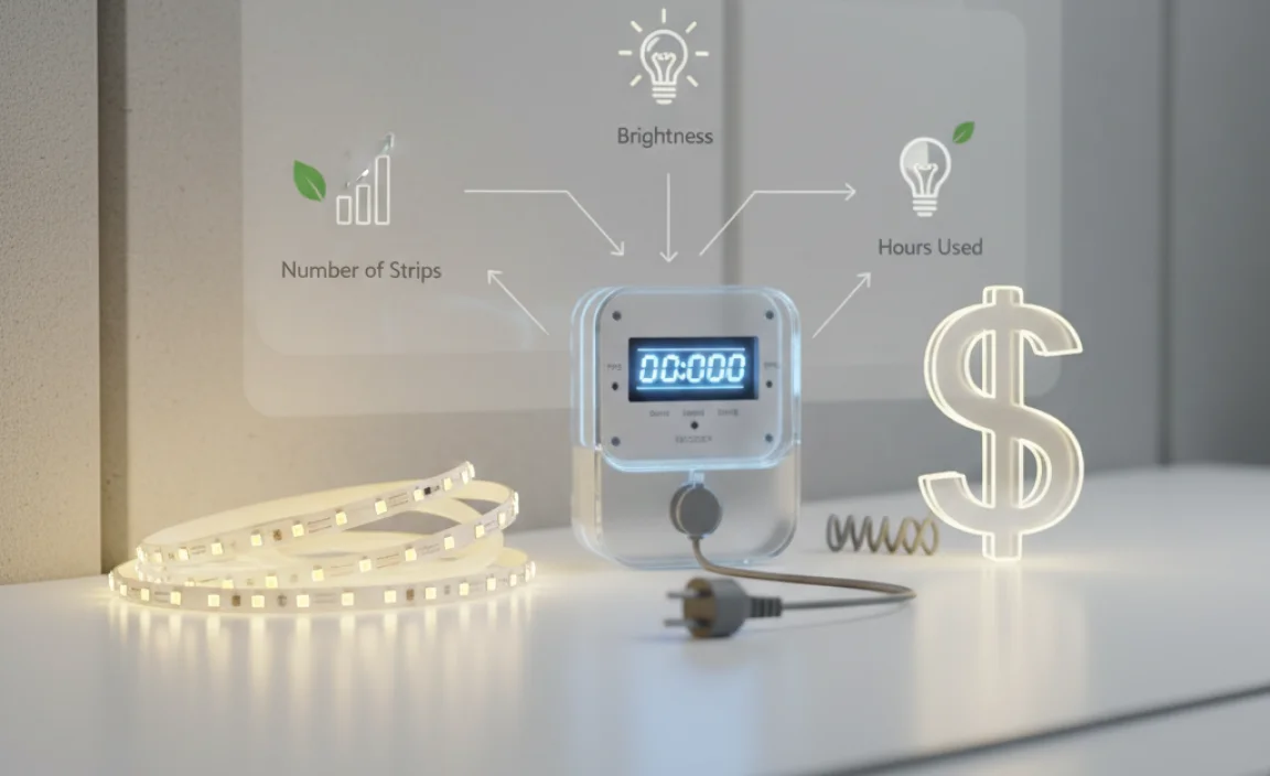 Factors Influencing Electric Bills with LED Strip Lights