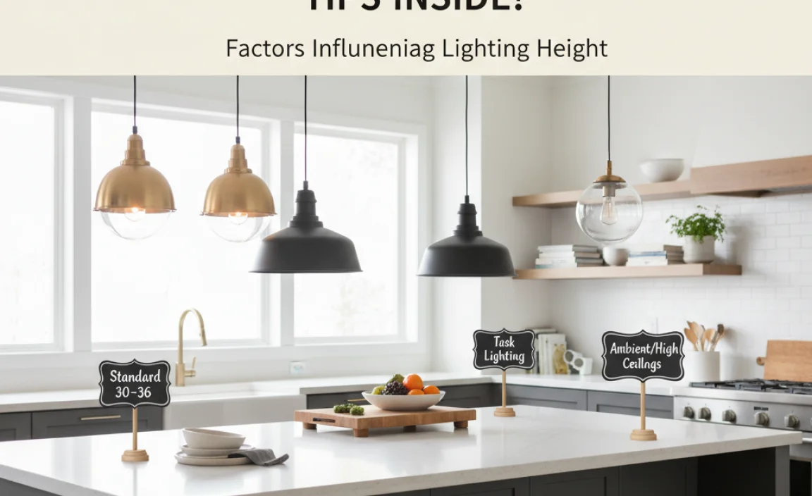 Factors Influencing Lighting Height