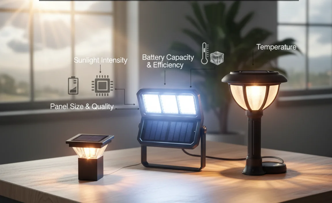 Factors Influencing Lumen Output in Solar Lights