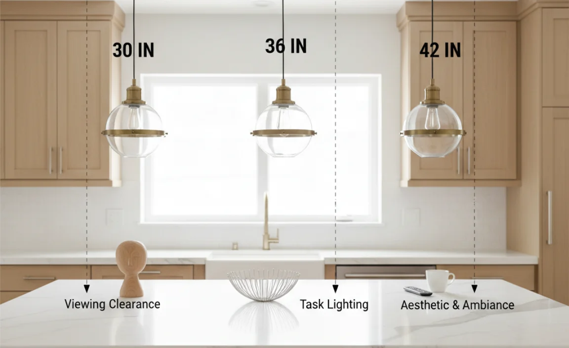 Factors Influencing Pendant Light Height