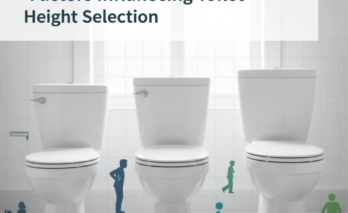 Factors Influencing Toilet Height Selection