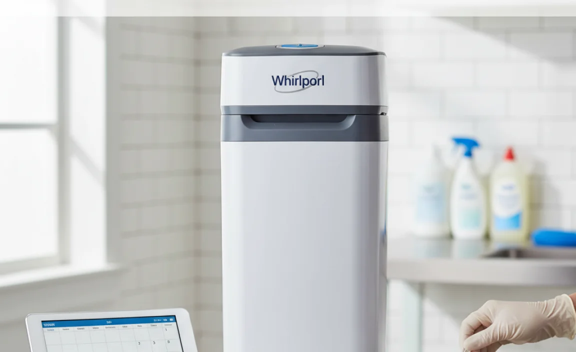 Frequency of Cleaning Your Whirlpool Water Softener