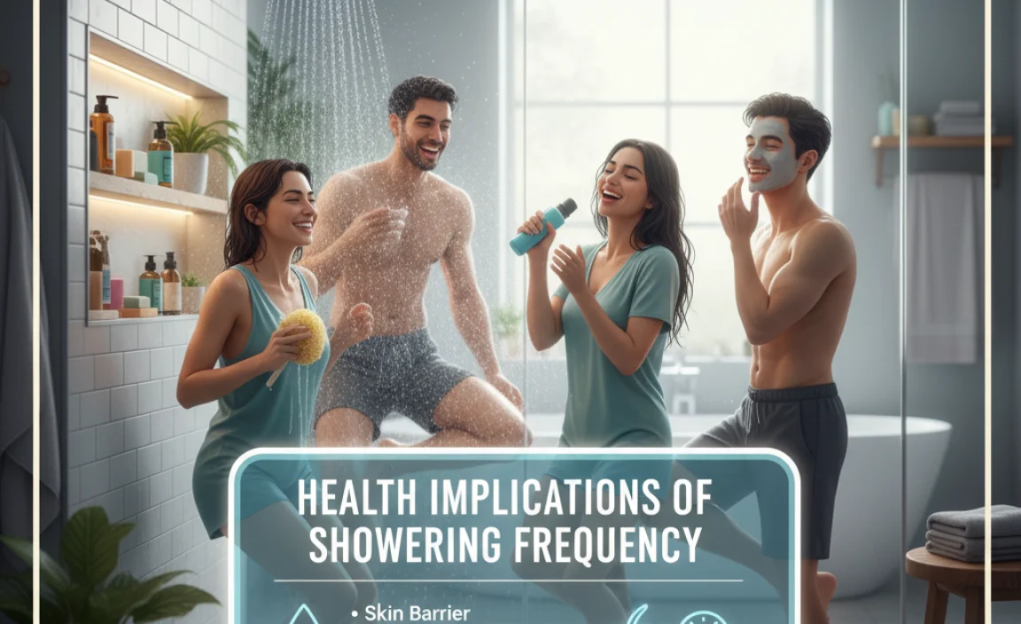 Health Implications of Showering Frequency