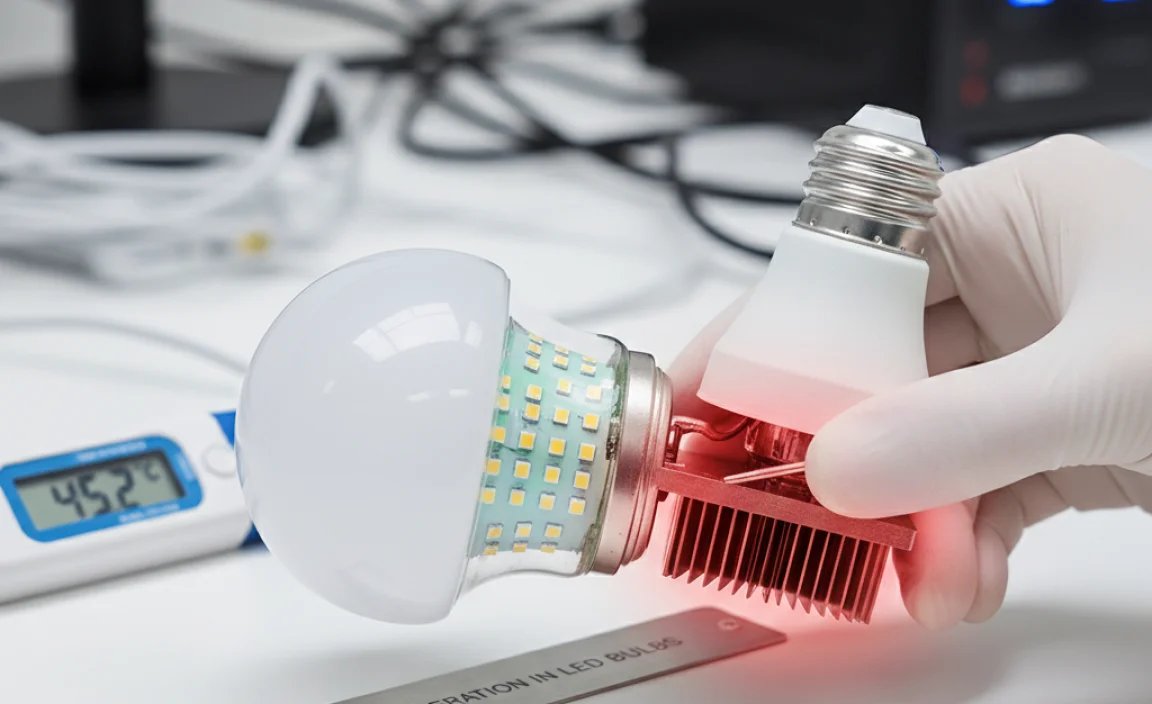 Heat Generation in LED Bulbs
