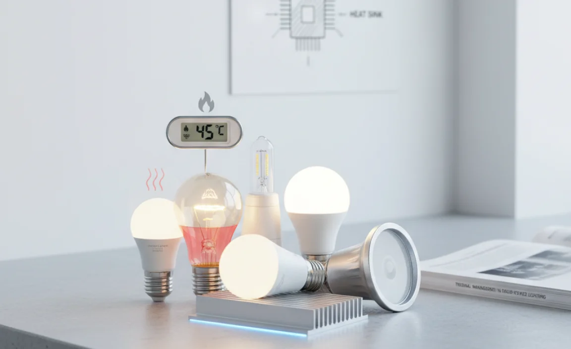 Heat Generation in LED Bulbs