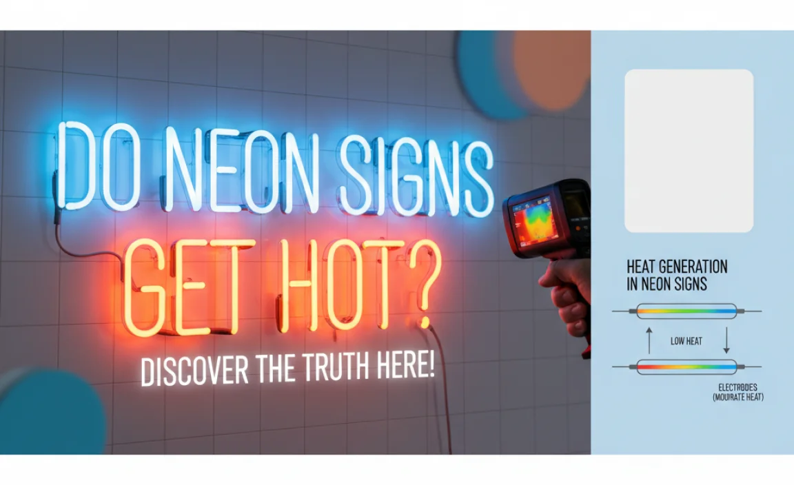 Heat Generation in Neon Signs