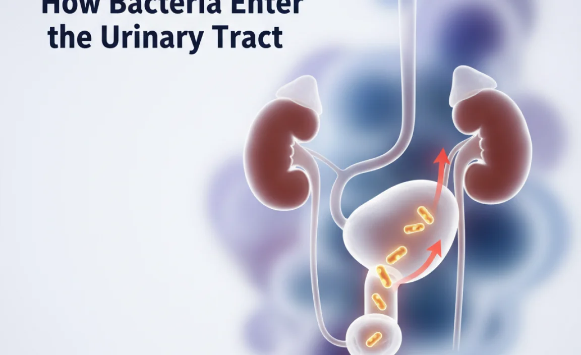 How Bacteria Enter the Urinary Tract