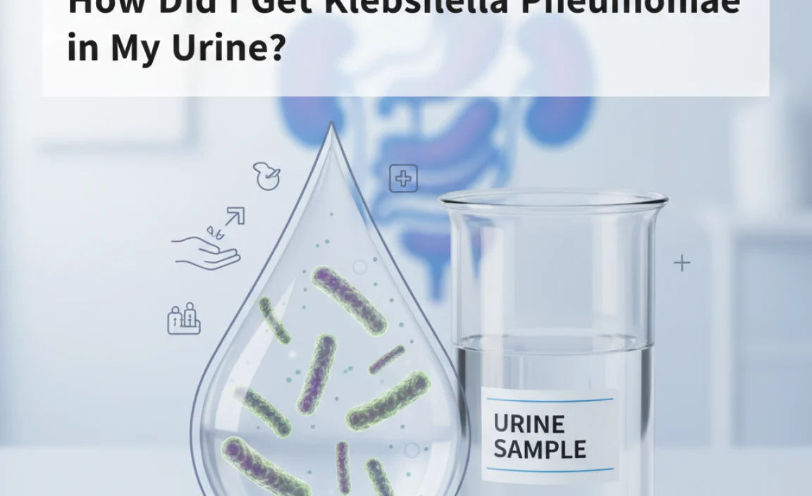 How Did I Get Klebsiella Pneumoniae in My Urine?
