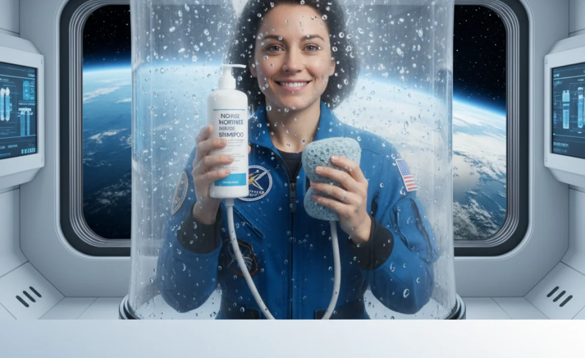 How Do Astronauts Take Showers?