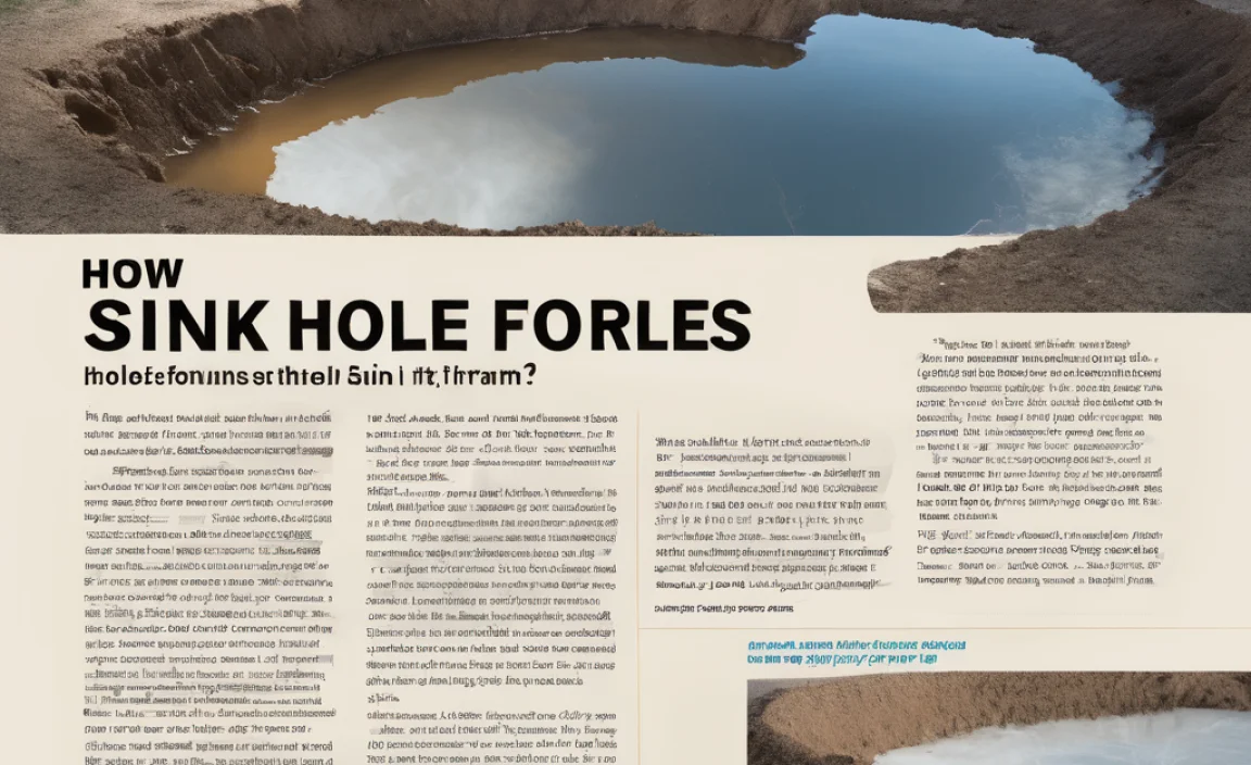 How Do Sink Holes Form? Uncover The Science Behind It!
