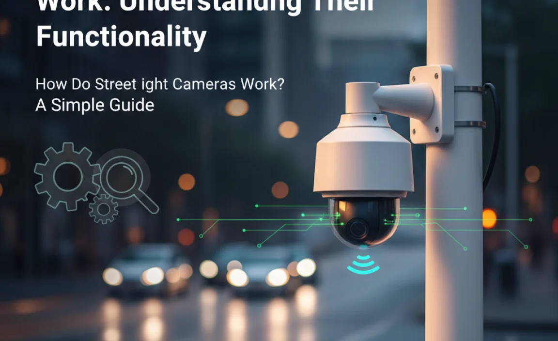 How Do Street Light Cameras Work: Understanding Their Functionality