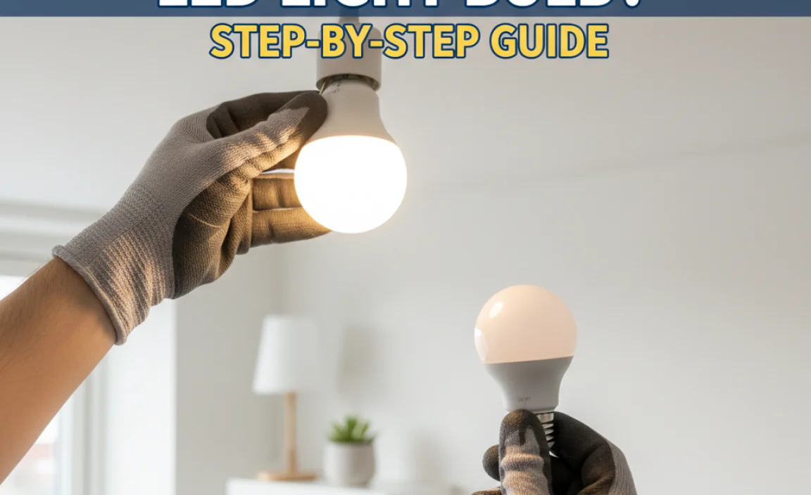 How Do You Change An Led Light Bulb? Step-By-Step Guide