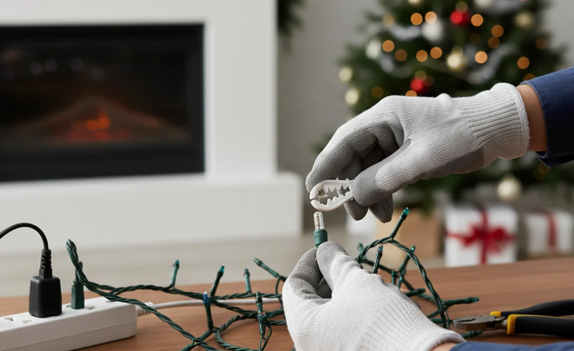 How Do You Change LED Christmas Light Bulbs?