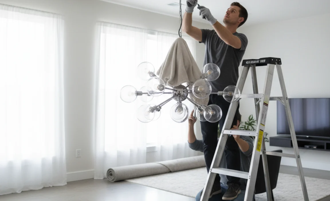 How Do You Take Down A Chandelier? Easy Step-By-Step Guide!