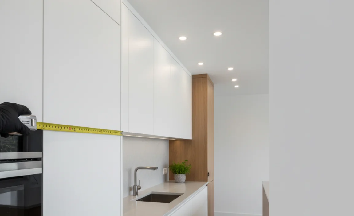 How Far From Cabinets Should Recessed Lights Be Installed?