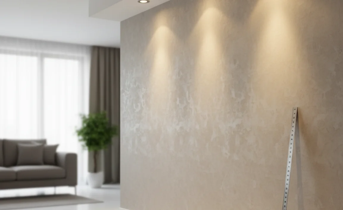How Far Should Recessed Lights Be From The Wall? Guidelines &amp; Tips