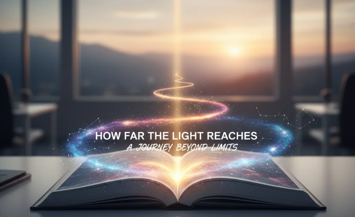 How Far The Light Reaches Book: A Journey Through Light