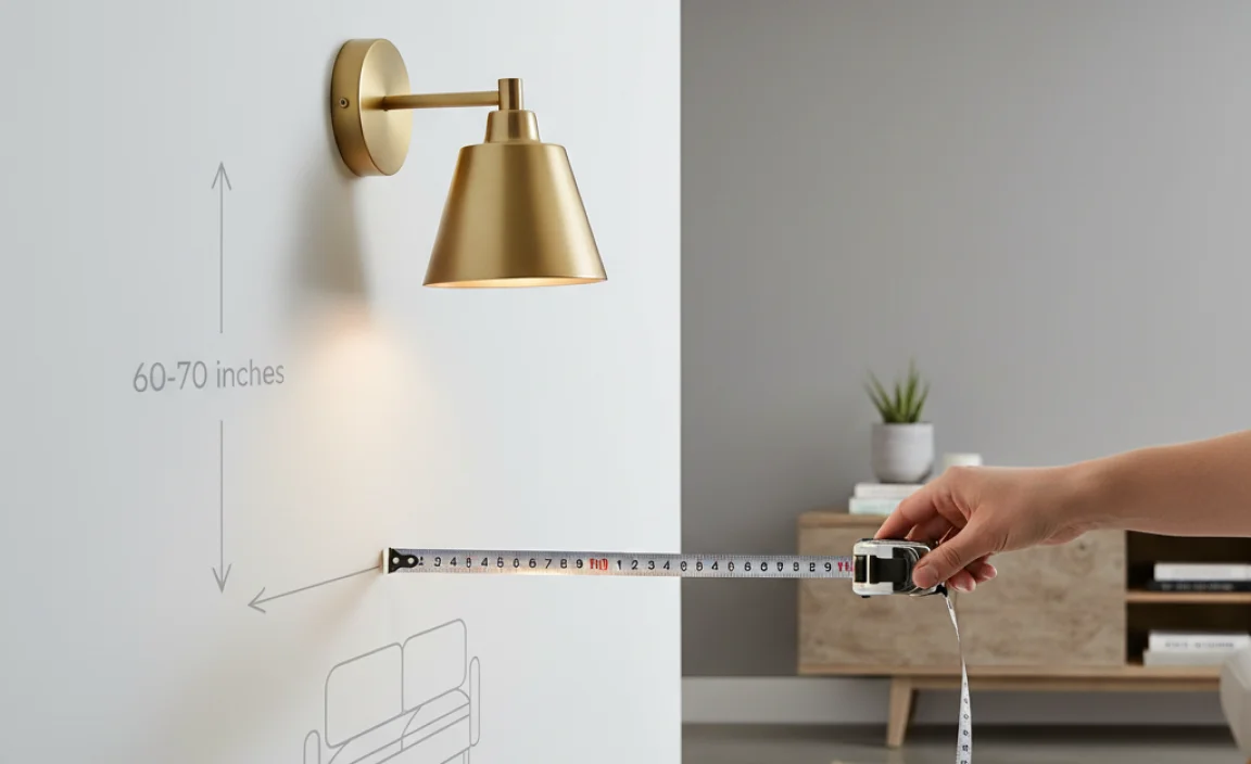 How High To Hang A Wall Sconce For Perfect Lighting