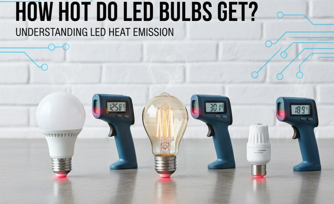 How Hot Do Led Bulbs Get? Understanding Led Heat Emission