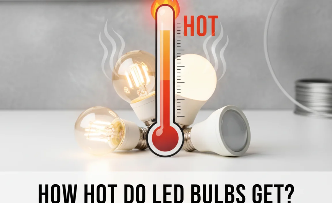 How Hot Do LED Bulbs Get?
